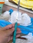 соц дълго дегустаторско ножче Велико Търново , снимка 1