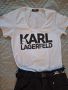 Дънки и тениска Karl lagerfeld нови!, снимка 7