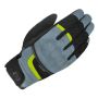 Ръкавици кожа+текстил Oxford Brisbane Air Glove Gray/Fluo,разм.М ,NEW, снимка 1