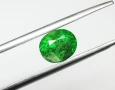 Изключителен ярко зелен цаворит гранат 1.95 карата! Нов!, снимка 3