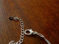 Посребрена дамска гривна за глезен или ръка, снимка 4