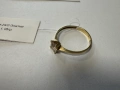 Златен Пръстен 1.18гр Размер 56, снимка 1