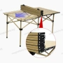 Преносима Сгъваема Маса в Калъф за Къмпинг, Пикник, Барбекю , снимка 4