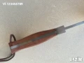 Ръчно направен нож - кукри 140х270,D2,кожа, снимка 6
