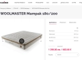 Матрак 180/200/30 Ewos WOOL Master + БОНУС, снимка 12