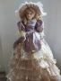 Винтидж колекционерска порцеланова кукла Андреа Alberon Collection нова висока, снимка 5
