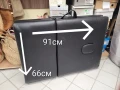 Масажна кушетка, маса за масажи- преносима и сгъваема, снимка 4