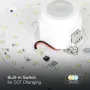 LED плафон със сензор за движение 12W 3в1 VT-13CCT V-TAC, снимка 5