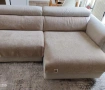 Меко протекторно покривало за ъглов диван от шенил., снимка 1
