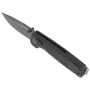 Сгъваем нож SOG Terminus XR LTE, в цвят Blackout - 7,5 см