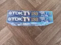 VHS TDK 180 Нови видеокасети, снимка 4