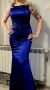 Синя рокля, снимка 1 - Рокли - 45791214