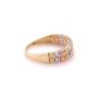 Златен дамски пръстен 2,32гр. размер:56 14кр. проба:585 модел:23699-2, снимка 3