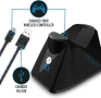 STEALTH SP-C60 Charging Station – зарядна станция и стойка за слушалки за PS4, снимка 4