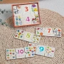 Дървен пъзел за броене до 10, снимка 5
