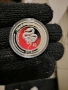 Годината на змията 2013г 1/2 15.5гр Proof , снимка 4