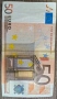 Банкнота с номинал 50 евро от 2002, снимка 3