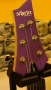 Schecter C-6 Deluxe Satin Purple - ъпгрейдвана, като нова, снимка 6