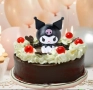 Санрио Kuromi Куроми пластмасова фигурка фигурки играчки топер украса декор за торта, снимка 3