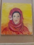 Продавам картина "Селянка" М.Бахнева, снимка 2