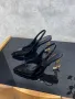 Yves Saint Laurent Дамски Сандали На Ток - 2 Налични Цвята Код E326, снимка 6