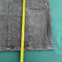 Пола Pepe Jeans London дънкова сиво черно размер XL, снимка 5
