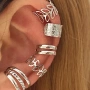 Обици за раста плитки коса или за ухото, снимка 13