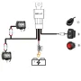 60W COMBO LED Фарове с Окабеляване Реле и Бутон Диодни Фарове с Кабели, снимка 5