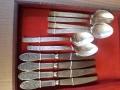 Стари посребрени прибори за хранене , мелхиор - СССР, снимка 4