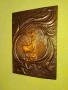 Стара Медна Декоративна Картина , Медно Пано - Елен, снимка 5