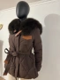 Луксозно яке в шоколадово кафяво , снимка 3
