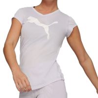 Дамска тениска PUMA Favourite Heather Cat Training Tee Purple, снимка 1 - Тениски - 45945219