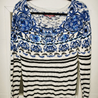 Desigual дамска блуза с дълъг ръкав М/Л, снимка 7 - Блузи с дълъг ръкав и пуловери - 45046545