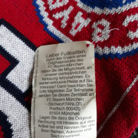 шал от футболен клуб Байерн Мюнхен. официален продукт с етикет, снимка 3 - Фен артикули - 45012265