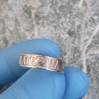 Сребърен пръстен AK Katepina, снимка 9 - Пръстени - 45282990