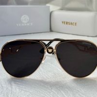 Versace мъжки слънчеви очила авиатор унисекс дамски, снимка 7 - Слънчеви и диоптрични очила - 45584980