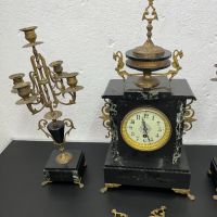 Френски каминен часовник. №5355, снимка 5 - Антикварни и старинни предмети - 45668156