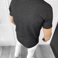 Мъжка риза с къс ръкав Витали модел 2024, снимка 2 - Ризи - 45266239