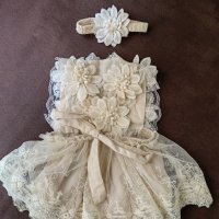 Бебешка боди- рокля размер 9-12 месеца , снимка 3 - Бебешки рокли - 45069669