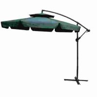 Висящ чадър тип Камбана ZR2720 D тъмнозелен 300см, снимка 1 - Градински мебели, декорация  - 45432988