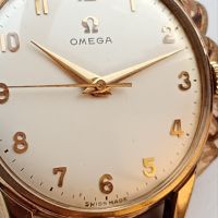 Швейцарски Златен часовник OMEGA  1960г, снимка 4 - Мъжки - 44864524