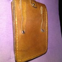 Чанта за колан естествена  кожа голям мобилен и друго 150х98х22мм, снимка 3 - Чанти - 45389331