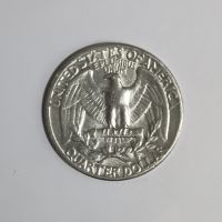 1/4 долар САЩ 25 цента Америка , Четвърт долар Сребърна монета Втората световна , снимка 3 - Нумизматика и бонистика - 45390511