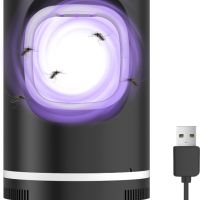 Fly Killer, Fly Zapper Indoor UV лампа за унищожаване на комари с USB зареждане, снимка 1 - Други - 45385335