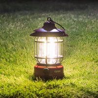 Акумулаторен фенер за къмпинг GEMEK ретро метална LED COB лампа светлина висяща димируема, снимка 16 - Къмпинг осветление - 45529190