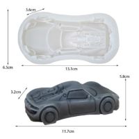 3D Голяма Кола лек Автомобил Порше силиконов молд форма фондан шоколад гипс украса декор, снимка 4 - Форми - 31216736