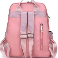 Розова непромокаема раница /чанта,с една преграда, снимка 3 - Раници - 45556898