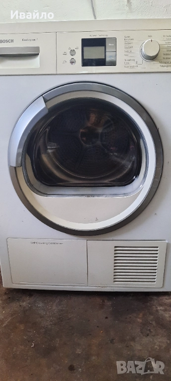 Сушилня с термопомпа Бош/ Bosch Eco Logixx 7, 7кг.Self-cleaning, снимка 1
