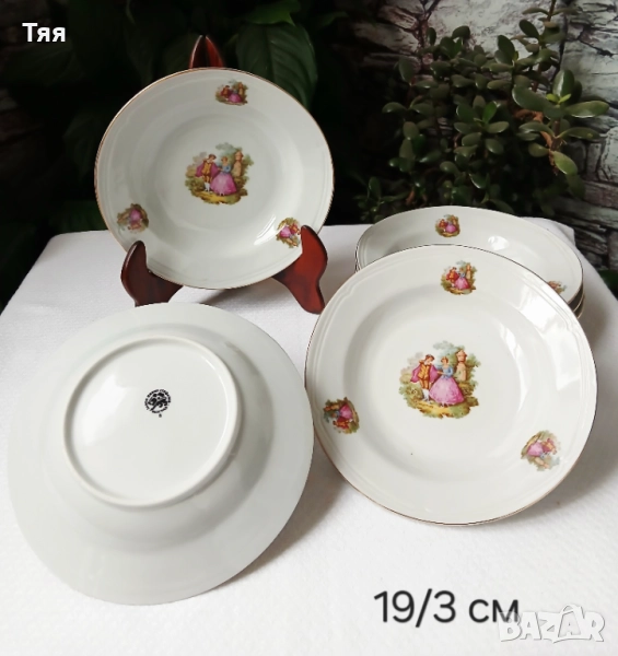 Порцеланови чинии Ромео и Жулиета , снимка 1