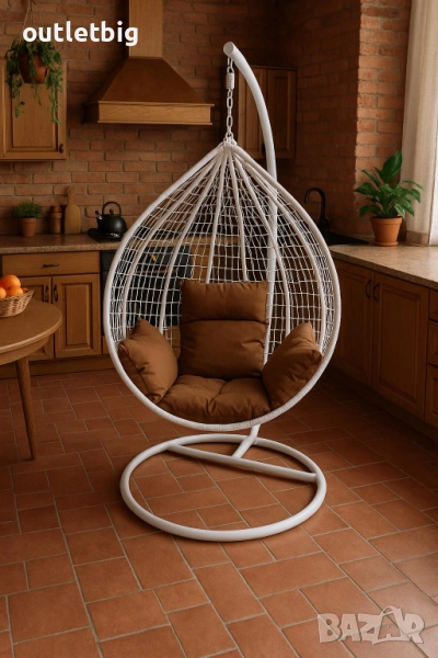 Градинска висяща люлка тип гнездо,яйце–Промоция!, снимка 1